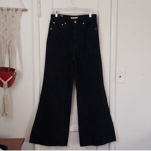 Levi's High Loose Flare Premium Denim Pants Women's 30